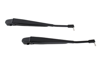compare product Kentrol 97-06 Jeep Wrangler YJ Windshield Wiper Arms Pair - Powdercoat Black