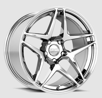 compare product Kansei K15X Astro 19x10.5in / 5x114.3 BP / 22mm Offset / 73.1mm Bore - Chrome