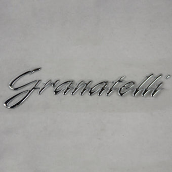 compare product Granatelli Logo Domed Decal - Chrome