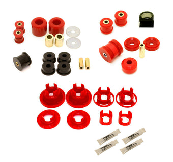 compare product BMR 10-11 5th Gen Camaro Street Version Total Suspension Bushing Kit (BK041/BK021/BK022) - Black/Red
