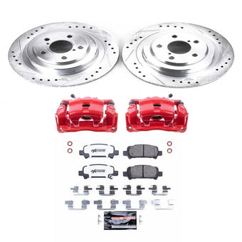 compare product Power Stop 05-09 Subaru Legacy Rear Z26 Street Warrior Brake Kit w/Calipers
