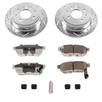 Power Stop 90 - 01 Acura Integra Rear Z26 Street Warrior Brake Kit - My Store