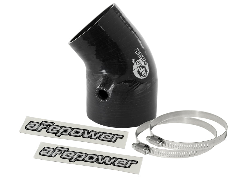 aFe Magnum FORCE Intake Coupling Kit (3 - 1/4 IN ID to 2 - 13/16 IN ID x 40 Deg.) Elbow Black - My Store
