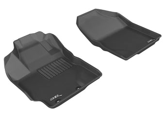 compare product 3D MAXpider 2012-2018 Toyota/Scion Yaris/XD Kagu 1st Row Floormat - Black