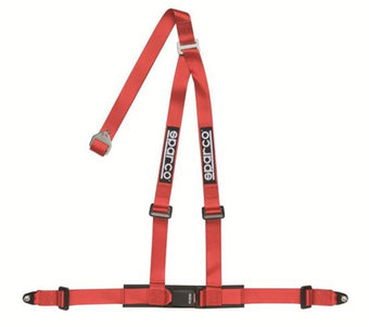 compare product Sparco Belt 2in Red 3pt Bolt-In