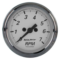 AutoMeter American Platinum 2 - 1/16in 7K RPM In - Dash Tachometer Gauge - My Store