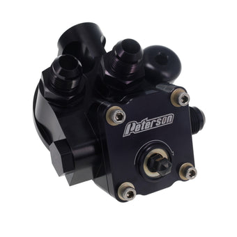 compare product Peterson Fluid Systems Primer Filter Mount -10AN 1 1/2-12 - Right Side Inlet