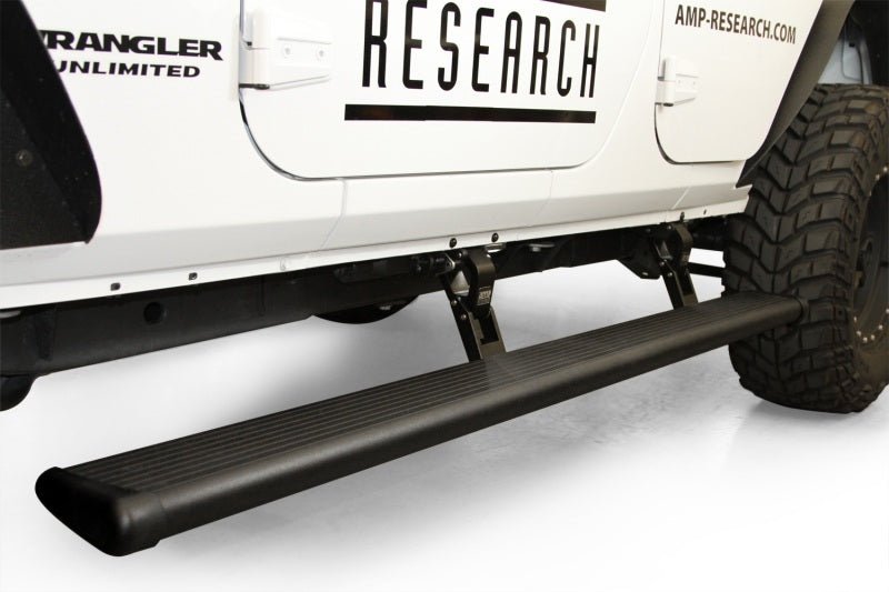 AMP Research 18 - 24 Jeep Wrangler JL 4DR (Excl. 4XE/Rubicon 392) PowerStep - Black - My Store
