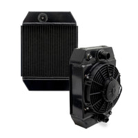 Mishimoto Universal Drag Race Performance Aluminum Radiator - Black - My Store