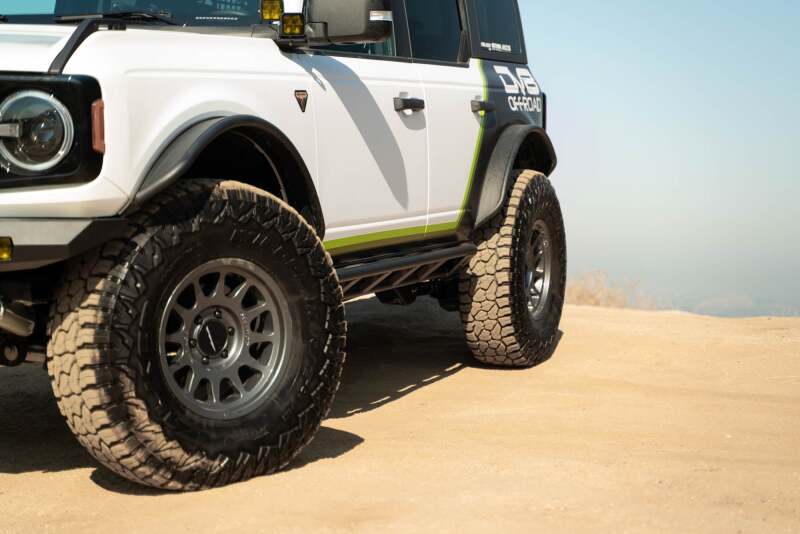 DV8 Offroad 2021+ Ford Bronco (excl. 2 - Door/Raptor) FS - 15 4 - Door Rock Sliders V2 - My Store