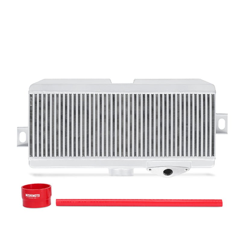 Mishimoto Subaru 08 - 15 WRX STi Top - Mount Intercooler Kit - Powder Coated Silver & Red Hoses - My Store