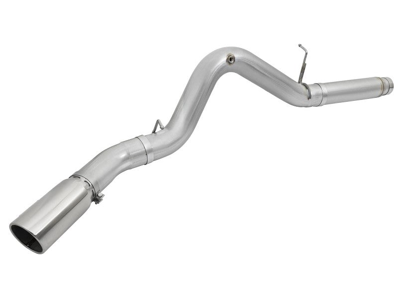 aFe Atlas Exhaust 5in DPF - Back Aluminized Steel w/ Polished Tips 16 - 17 GM Diesel Truck V8 - 6.6L (td) - My Store