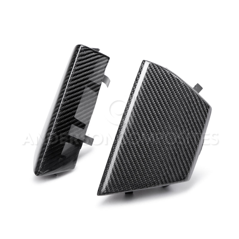 Anderson Composites 15 - 20 Ford Mustang Shelby GT350 Carbon Fiber Front Upper Grille Inserts - My Store
