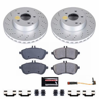 compare product Power Stop 2015 Mercedes-Benz C250 Front Z23 Evolution Sport Coated Brake Kit