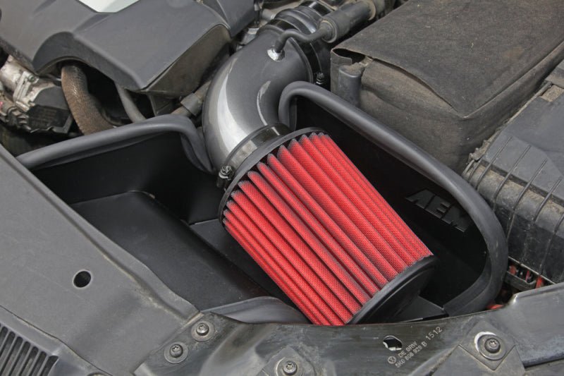 AEM 11 - 14 Volkswagen Jetta 2.0L L4 - Cold Air Intake System - Gunmetal Gray - My Store