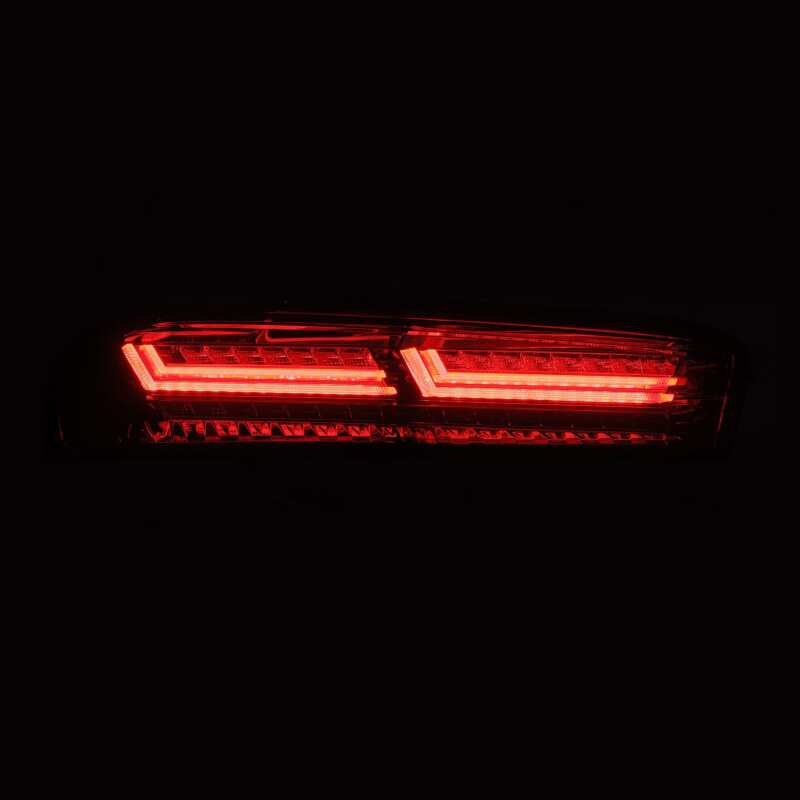 AlphaRex 16 - 18 Chevrolet Camaro PRO - Series LED Tail Lights Jet Black - My Store
