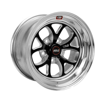 compare product Weld S76 15x4 / 5x4.5 BP / 1.5in. BS Black Wheel (Medium Pad) - Non-Beadlock