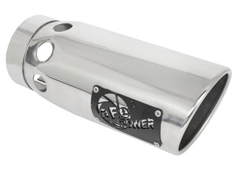 compare product aFe Power Intercooled Tip Stainless Steel - Polished 4in In x 5in Out x 12in L Bolt-On