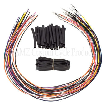 compare product NAMZ 07-13 Baggers (Excl TBW) Handlebar Switch Wire Extensions 24in. (Cut & Solder/Max 20in. Apes)