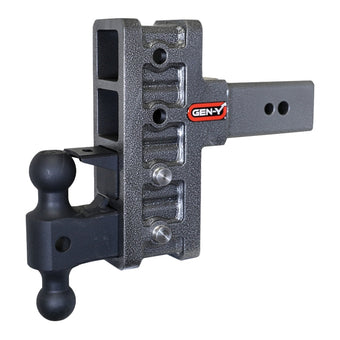 compare product Gen-Y Mega Duty 3in Shank 6in Offset Drop 32K Hitch w/GH-0161 Dual-Ball/GH-0162 Pintle Lock