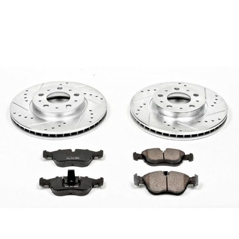 Power Stop 94 - 97 Volvo 850 Front Z23 Evolution Sport Brake Kit - My Store
