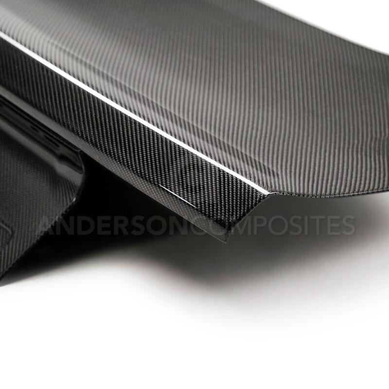 Anderson Composites 15 - 18 Ford Mustang Type - OE Double Sided Carbon Fiber Decklid - My Store