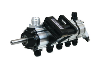 compare product Moroso T3 Series 5 Stage Dry Sump Oil Pump w/Fuel Pump Drive - Tri Lobe - Brinn Mnt - 1.200 Pressure