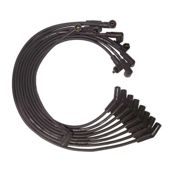 compare product Moroso BB Ford 351C/390/429/460 135 Deg Boots Non-HEI Unsleeved Ultra Spark Plug Wire Set - Black