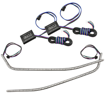 compare product Oracle 16-21 Chevy Camaro Surface Mount DRL Modules - ColorSHIFT w/o Controller