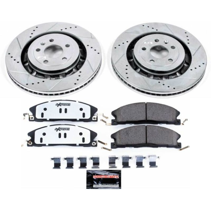 Power Stop 13 - 19 Ford Explorer Front Z36 Truck & Tow Brake Kit - My Store