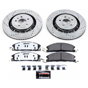 compare product Power Stop 13-19 Ford Explorer Front Z36 Truck & Tow Brake Kit