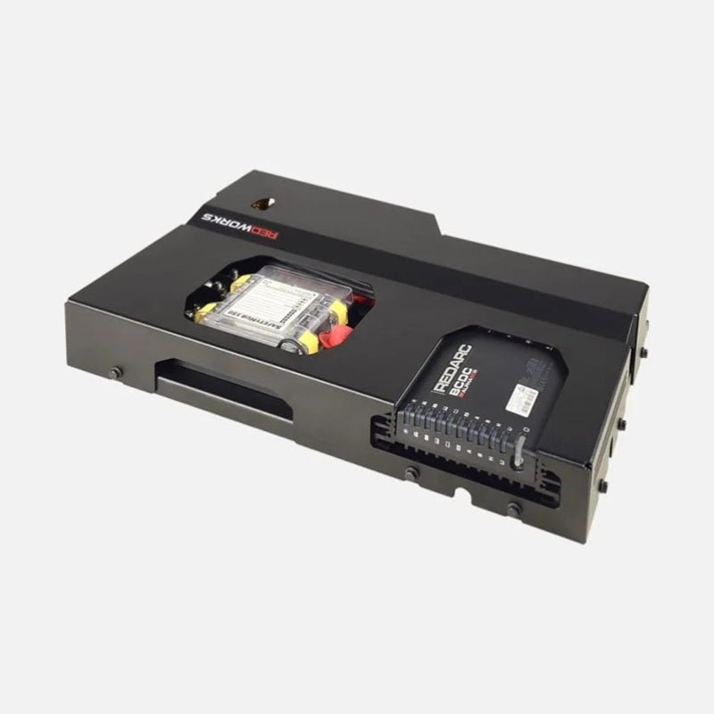 REDARC REDWorks Nomad50 Power Panel w/50A BCDC Alpha R Battery Charger - My Store