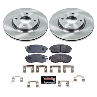 compare product Power Stop 09-14 Nissan Cube Front Track Day Brake Kit
