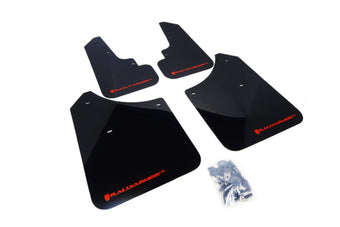 compare product Rally Armor 03-08 Subaru Forester Black UR Mud Flap w/ Red Logo