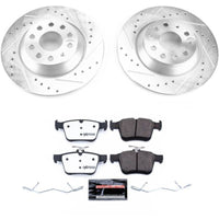 Power Stop 16 - 18 Audi TT Quattro Rear Z26 Street Warrior Brake Kit - My Store