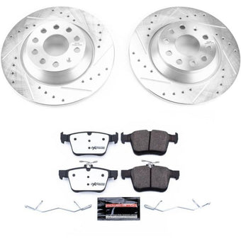 compare product Power Stop 16-18 Audi TT Quattro Rear Z26 Street Warrior Brake Kit
