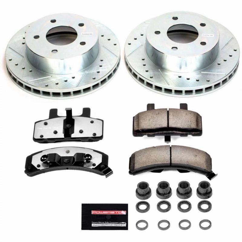 Power Stop 90 - 02 Chevrolet Astro Front Z36 Truck & Tow Brake Kit - My Store