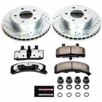 compare product Power Stop 90-02 Chevrolet Astro Front Z36 Truck & Tow Brake Kit