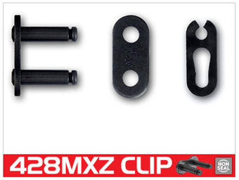 compare product RK Chain 428MXZ Clip Link - Natural
