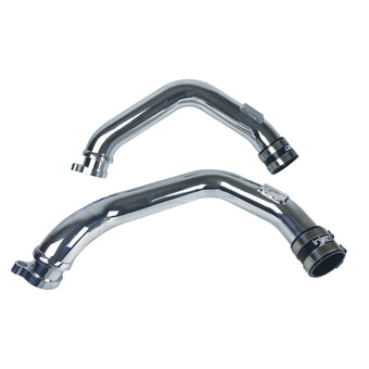 compare product Injen 15-16 BMW M3 (F80) L6 Twin Turbo Polished Intercooler Charge Pipe w/ 1/8in Female NPT Bungs