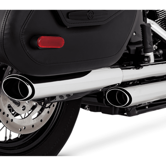 compare product Vance & Hines 18-22 Harley-Davidson Softail Heritage Twin Slash PCX Slip-On Exhaust - Chrome