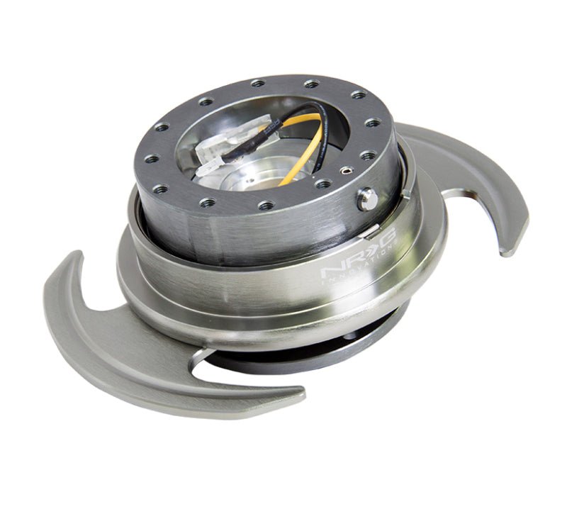 NRG Quick Release Kit Gen 3.0 - Gunmetal Body / Gunmetal Ring w/Handles - My Store
