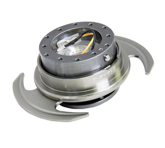 compare product NRG Quick Release Kit Gen 3.0 - Gunmetal Body / Gunmetal Ring w/Handles