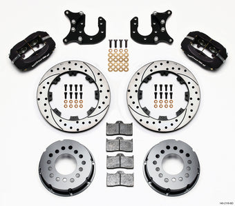 compare product Wilwood Forged Dynalite P/S Rear Kit Drilled Rotor Mopar-Dana 2.72in Offset