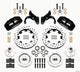 Wilwood Dynapro 6 Front Hub Kit 12.19in Drilled 69 - 70 Impala Drum/Disc 69 - 82 Vette - My Store