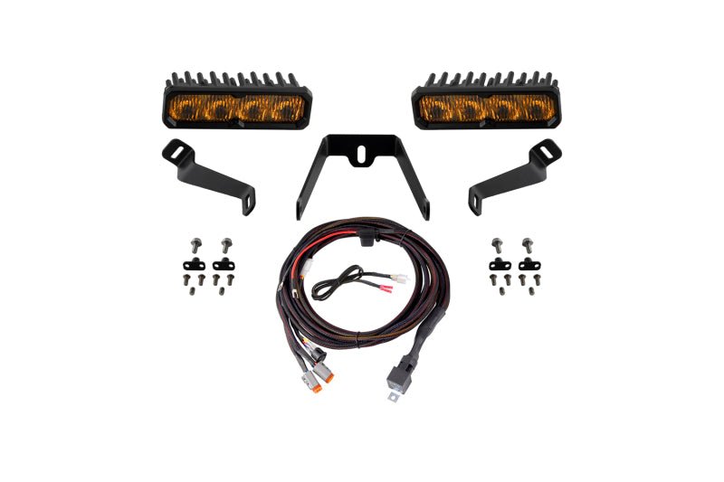 Diode Dynamics 2015 - 2017 Subaru WRX SS6 Pro LED Kit Yellow Fog 3000K - My Store