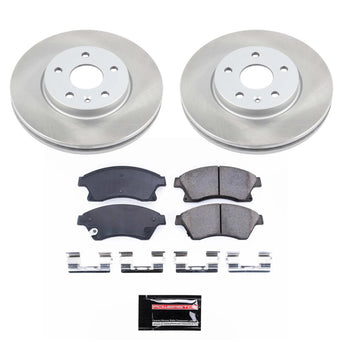 compare product Power Stop 12-17 Chevrolet Sonic Front Semi-Coated Rotor Kit