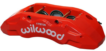 compare product Wilwood Caliper-TX6R- L/H - Red 2.00/1.88/1.88in Pistons 1.38in Disc