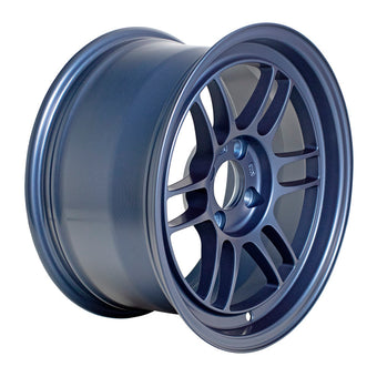 compare product Enkei RPF1 15x8 4x100 28mm Offset 5 Hub Bore Matte Blue Wheel - 11.64Lbs (MOQ 40)