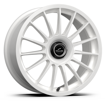 compare product fifteen52 Podium 19x8.5 5x108/5x112 45mm ET 73.1mm Center Bore Rally White Wheel